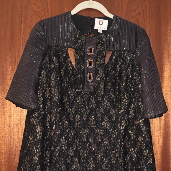 MAYLE LBD dress Luxury wedding cocktail dress - Picture 7 of 15